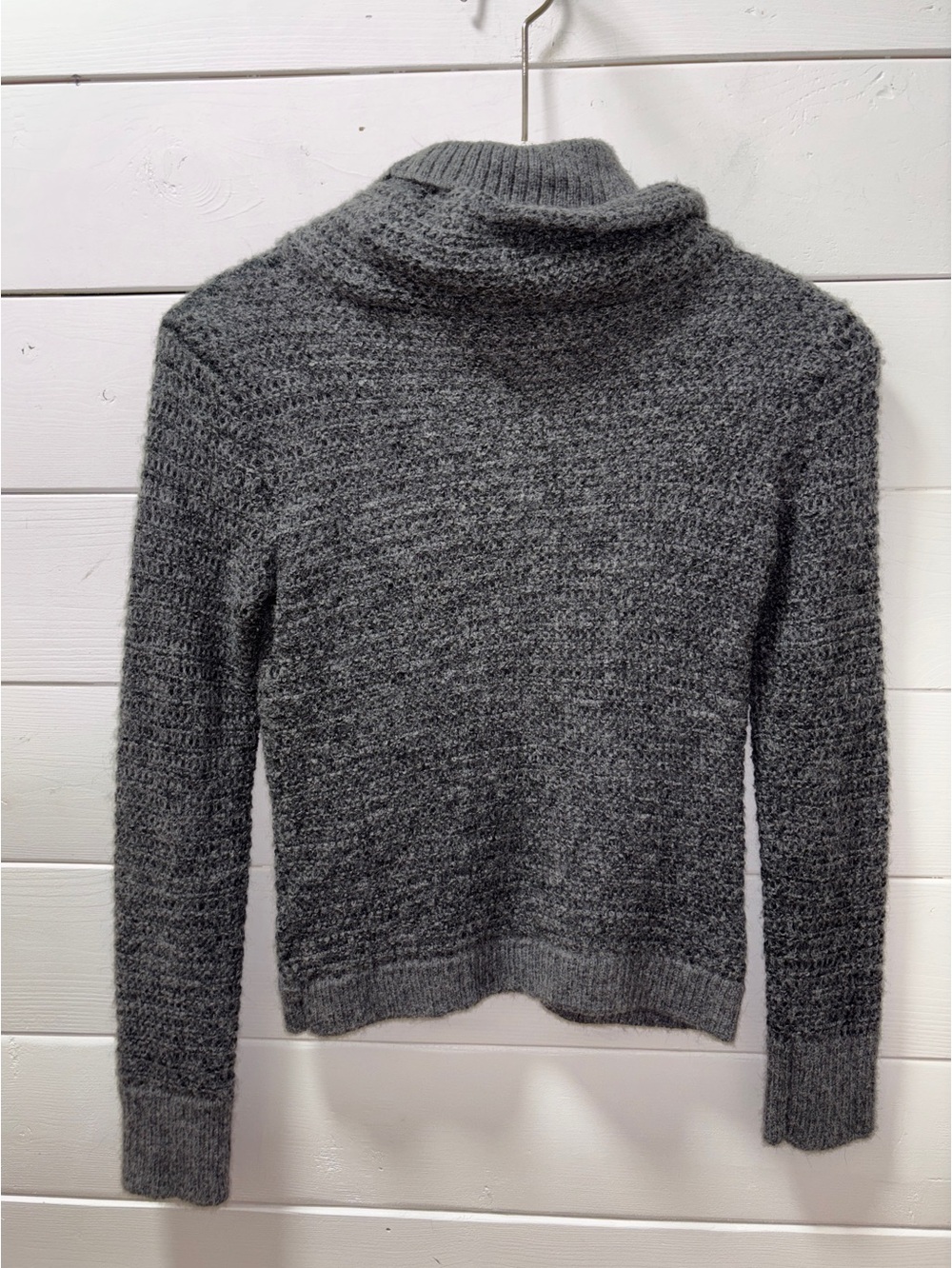 Anntarah Baby Alpaca & Organic Cotton Turtleneck Sweater – Size S - Picture 6 of 10